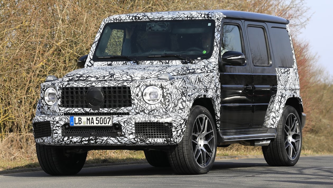 New 2023 Mercedes GClass facelift spotted in AMG G 63 superSUV guise